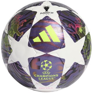 Piłka adidas UCL Pro Sala JX9102 fioletowy 4 Adidas