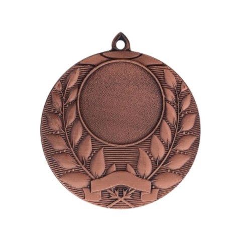 Medal brązowy ogólny z miejscem na emblemat 25 mm - medal stalowy