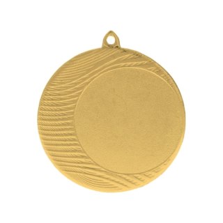 Medal złoty ogólny z miejscem na emblemat 50 mm - medal stalowy