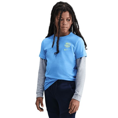 Koszulka Nike FC Barcelona Supporter Junior HQ3233-412 S (128-137) niebieski Nike