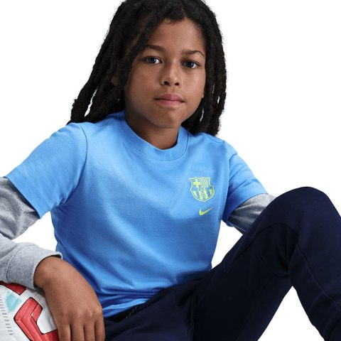 Koszulka Nike FC Barcelona Supporter Junior HQ3233-412 S (128-137) niebieski Nike