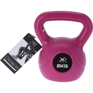 HANTLA KOMPOZYTOWA KETTLEBELL 2KG ODWAŻNIK