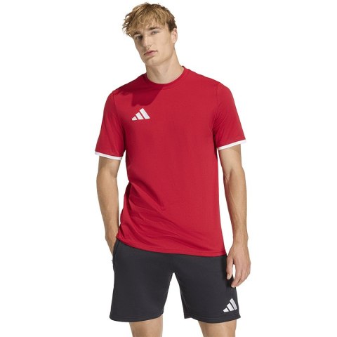 Koszulka adidas ENTRADA 26 Tee JZ6676 czerwony S Adidas