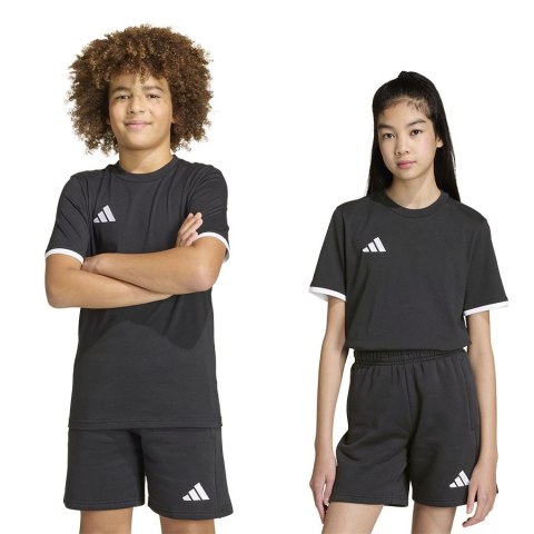 Koszulka adidas ENTRADA 26 Tee Junior JZ6671 czarny 116 cm Adidas