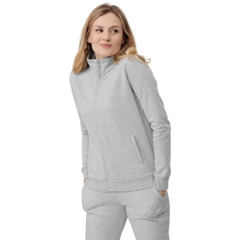 Bluza damska 4F chłodny jasny szary melanż H4Z22 BLD351 27M 4F