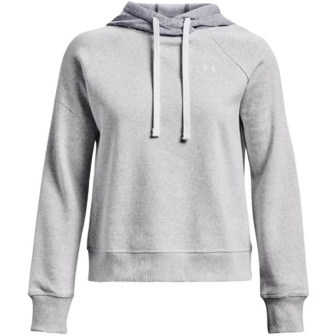 Bluza damska Under Armour Rival Fleece CB Hoodie szara 1373031 014 Under Armour Bluza damska Under Armour Rival Fleece CB Hoodie szara 1373031 014 Under Armour