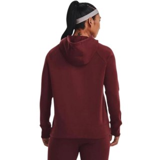Bluza damska Under Armour Rival Fleece Logo Hoodie bordowa 1356318 690 Under Armour
