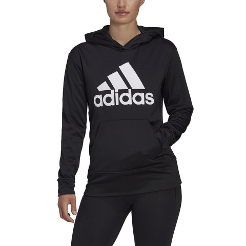 Bluza damska adidas Aeroready Big Logo Hoodie czarna HD3906 Adidas Bluza damska adidas Aeroready Big Logo Hoodie czarna HD3906 Adidas