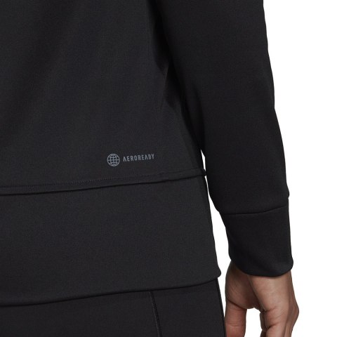 Bluza damska adidas Aeroready Big Logo Hoodie czarna HD3906 Adidas Bluza damska adidas Aeroready Big Logo Hoodie czarna HD3906 Adidas
