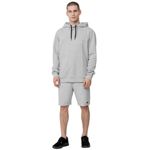 Bluza męska 4F chłodny jasny szary melanż H4Z22 BLM352 27M 4F Bluza męska 4F chłodny jasny szary melanż H4Z22 BLM352 27M 4F