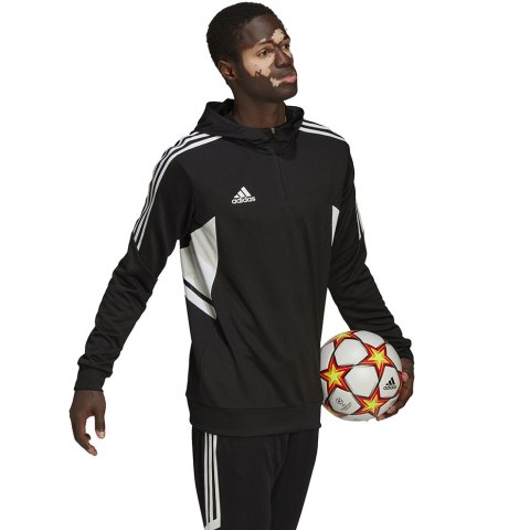 Bluza męska adidas Condivo 22 Track Hoodie czarna HD7006 Adidas teamwear Bluza męska adidas Condivo 22 Track Hoodie czarna HD7006 Adidas teamwear