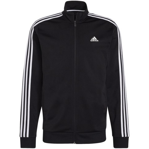 Bluza męska adidas Primegreen Essentials Warm-Up 3-Stripes czarna H46099 Adidas