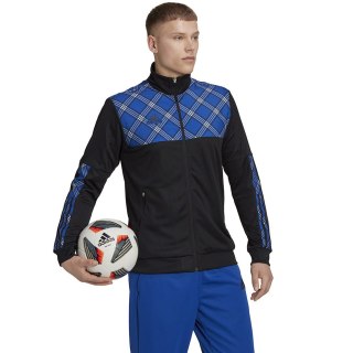 Bluza męska adidas Tiro Track czarno-niebieska HN5513 Adidas