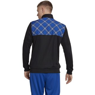 Bluza męska adidas Tiro Track czarno-niebieska HN5513 Adidas