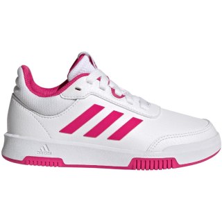 Buty dla dzieci adidas Tensaur Sport Training Lace biało-różowe GW6438 Adidas