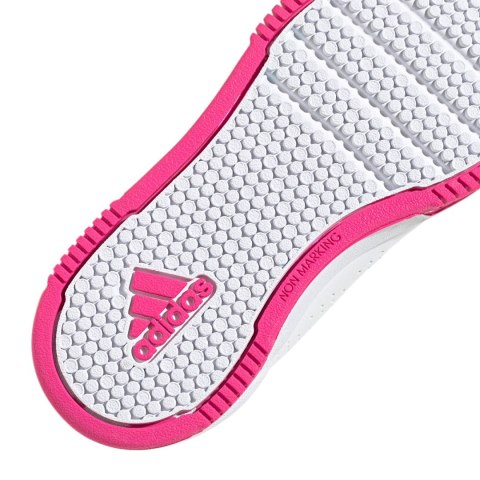 Buty dla dzieci adidas Tensaur Sport Training Lace biało-różowe GW6438 Adidas Buty dla dzieci adidas Tensaur Sport Training Lace biało-różowe GW6438 Adidas