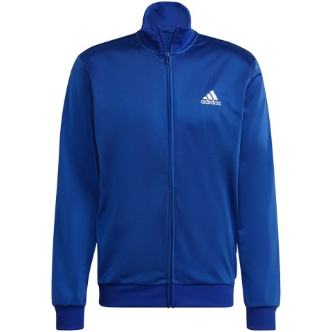 Dres męski adidas Primegreen Essentials Small Logo niebiesko-czarny HE1882 Adidas Dres męski adidas Primegreen Essentials Small Logo niebiesko-czarny HE1882 Adidas