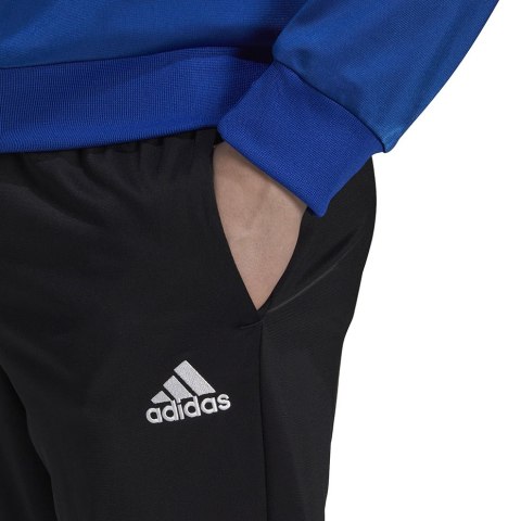 Dres męski adidas Primegreen Essentials Small Logo niebiesko-czarny HE1882 Adidas Dres męski adidas Primegreen Essentials Small Logo niebiesko-czarny HE1882 Adidas