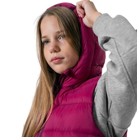 Kamizelka dla dziewczynki 4F ciemny róż HJZ22 JKUDP002 53S 4F Kamizelka dla dziewczynki 4F ciemny róż HJZ22 JKUDP002 53S 4F