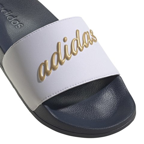 Klapki damskie adidas Adilette Shower biało-granatowe GZ5930 Adidas Klapki damskie adidas Adilette Shower biało-granatowe GZ5930 Adidas