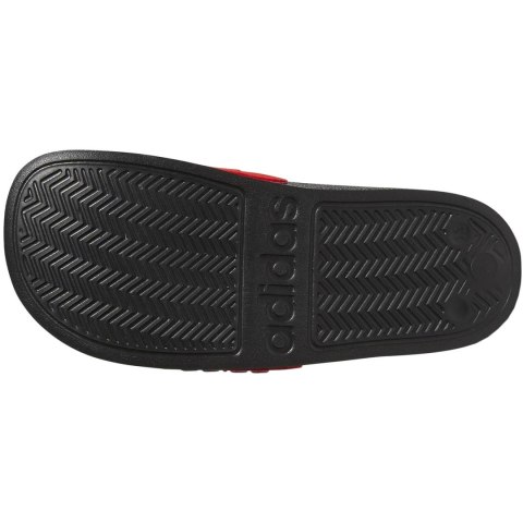 Klapki dla dzieci adidas Adilette Shower K czarno-czerwone FY8844 Adidas Klapki dla dzieci adidas Adilette Shower K czarno-czerwone FY8844 Adidas