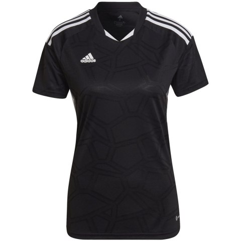 Koszulka damska adidas Condivo 22 Match Day czarno-biała HA3541 Adidas teamwear Koszulka damska adidas Condivo 22 Match Day czarno-biała HA3541 Adidas teamwear