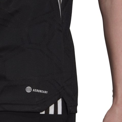 Koszulka damska adidas Condivo 22 Match Day czarno-biała HA3541 Adidas teamwear Koszulka damska adidas Condivo 22 Match Day czarno-biała HA3541 Adidas teamwear