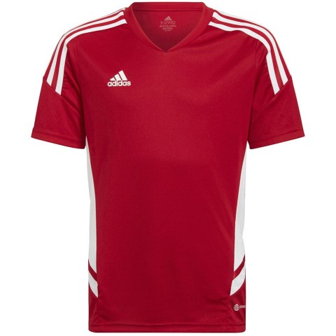 Koszulka dla dzieci adidas Condivo 22 Jersey czerwona HA6280 Adidas teamwear Koszulka dla dzieci adidas Condivo 22 Jersey czerwona HA6280 Adidas teamwear