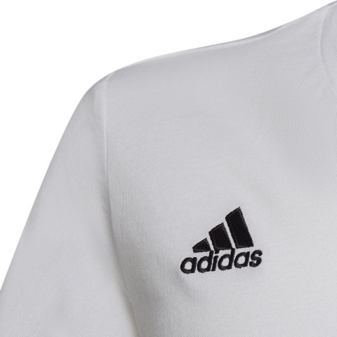 Koszulka dla dzieci adidas Entrada 22 Tee biała HC0447 Adidas teamwear Koszulka dla dzieci adidas Entrada 22 Tee biała HC0447 Adidas teamwear