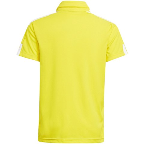 Koszulka dla dzieci adidas Squadra 21 Polo żółta GP6426 Adidas teamwear Koszulka dla dzieci adidas Squadra 21 Polo żółta GP6426 Adidas teamwear