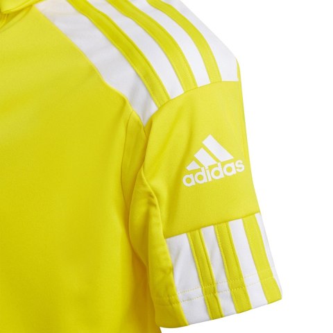 Koszulka dla dzieci adidas Squadra 21 Polo żółta GP6426 Adidas teamwear Koszulka dla dzieci adidas Squadra 21 Polo żółta GP6426 Adidas teamwear
