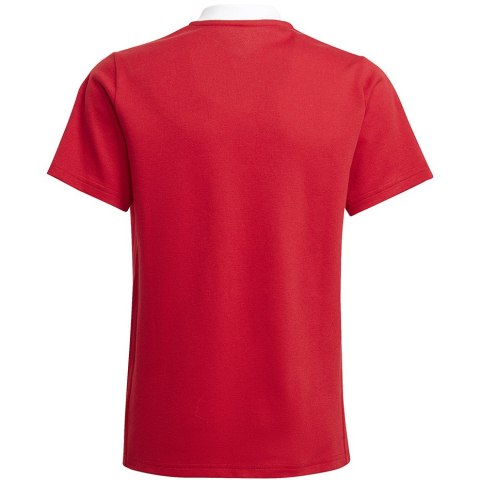 Koszulka dla dzieci adidas Tiro 21 Polo czerwona GM7346 Adidas teamwear Koszulka dla dzieci adidas Tiro 21 Polo czerwona GM7346 Adidas teamwear