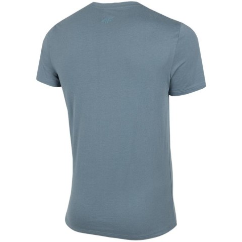 Koszulka męska 4F denim H4Z22 TSM035 32S 4F Koszulka męska 4F denim H4Z22 TSM035 32S 4F