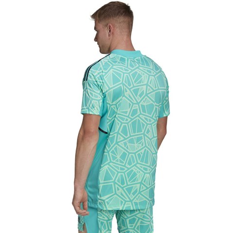 Koszulka męska Condivo 22 Goalkeeper Jersey Short Sleeve zielona HB1618 Adidas teamwear Koszulka męska Condivo 22 Goalkeeper Jersey Short Sleeve zielona HB1618 Adidas teamwear