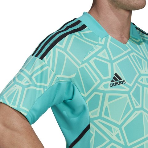 Koszulka męska Condivo 22 Goalkeeper Jersey Short Sleeve zielona HB1618 Adidas teamwear Koszulka męska Condivo 22 Goalkeeper Jersey Short Sleeve zielona HB1618 Adidas teamwear