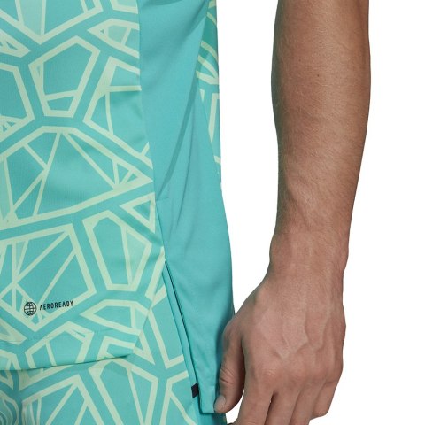 Koszulka męska Condivo 22 Goalkeeper Jersey Short Sleeve zielona HB1618 Adidas teamwear Koszulka męska Condivo 22 Goalkeeper Jersey Short Sleeve zielona HB1618 Adidas teamwear