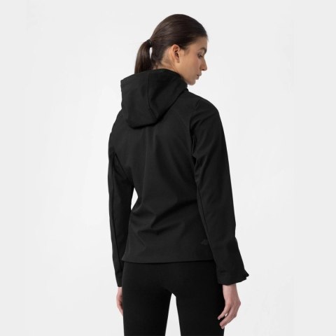 Kurtka damska 4F softshell głęboka czerń H4Z22 SFD001 20S 4F Kurtka damska 4F softshell głęboka czerń H4Z22 SFD001 20S 4F