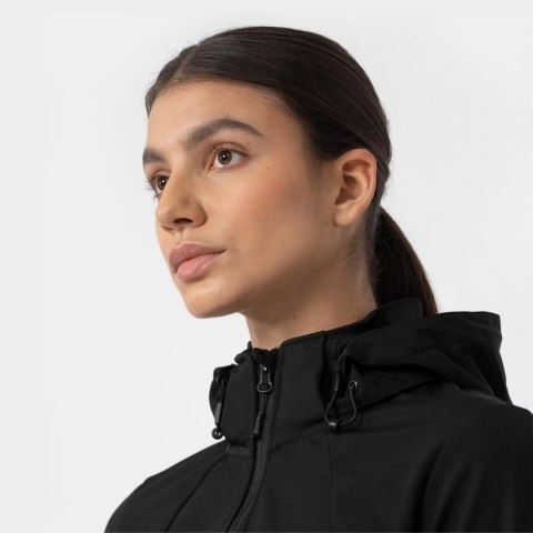 Kurtka damska 4F softshell głęboka czerń H4Z22 SFD001 20S 4F Kurtka damska 4F softshell głęboka czerń H4Z22 SFD001 20S 4F
