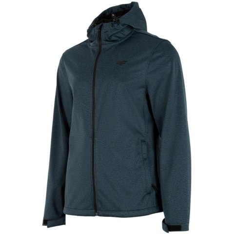Kurtka męska 4F softshell ciemny granat melanż H4Z22 SFM350 30M 4F Kurtka męska 4F softshell ciemny granat melanż H4Z22 SFM350 30M 4F