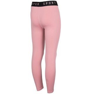 Legginsy dla dziewczynki 4F ciemny róż HJZ22 JSPDF002 53S 4F
