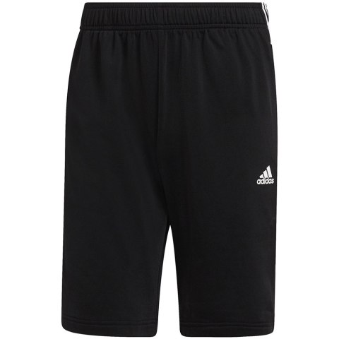 Spodenki męskie adidas Essentials Warm-Up 3-Stripes czarne H48433 Adidas