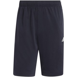Spodenki męskie adidas Essentials Warm-Up 3-Stripes granatowe H48434 Adidas