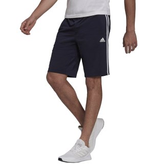 Spodenki męskie adidas Essentials Warm-Up 3-Stripes granatowe H48434 Adidas