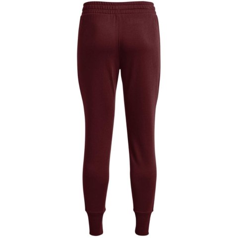 Spodnie damskie Under Armour Rival Fleece bordowe 1356416 690 Under Armour Spodnie damskie Under Armour Rival Fleece bordowe 1356416 690 Under Armour