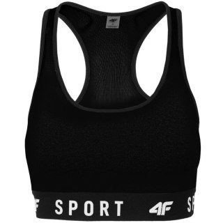 Stanik sportowy 4F czarny H4Z22 STAD350 20S 4F