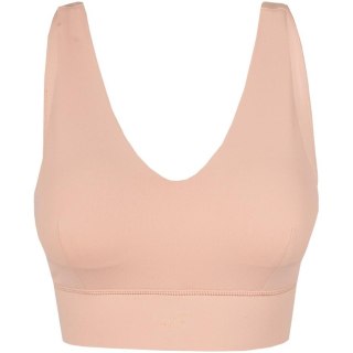 Stanik sportowy damski 4F pudrowy koral H4Z22 STAD017 65S 4F