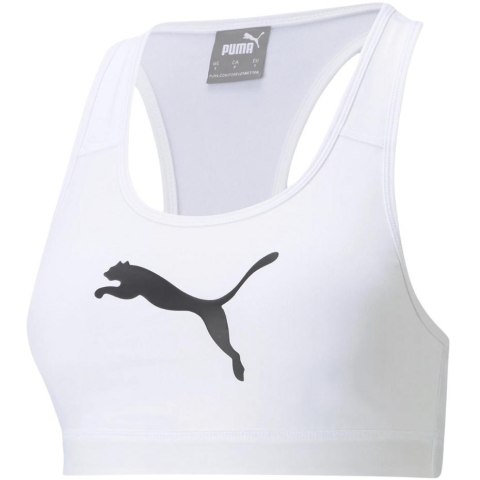 Stanik sportowy damski Puma Mid Impact 4Keeps Bra biały 520304 52 Puma