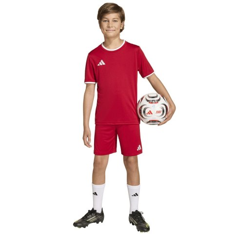 Spodenki adidas ENTRADA 26 Short Junior JZ6528 czerwony 128 cm Adidas