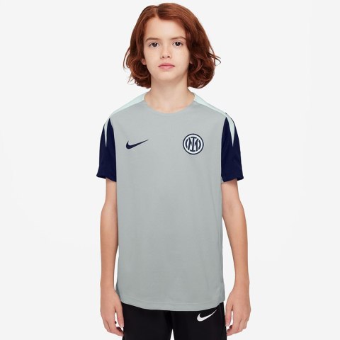 Koszulka Nike Inter Mediolan Strike Top Jr HJ7833-092 szary L (147-158cm) Nike