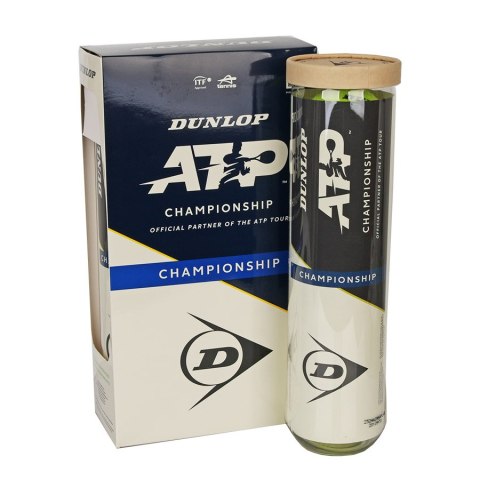 Piłka tenisowa Dunlop ATP Championship 2x4 szt żółty Dunlop